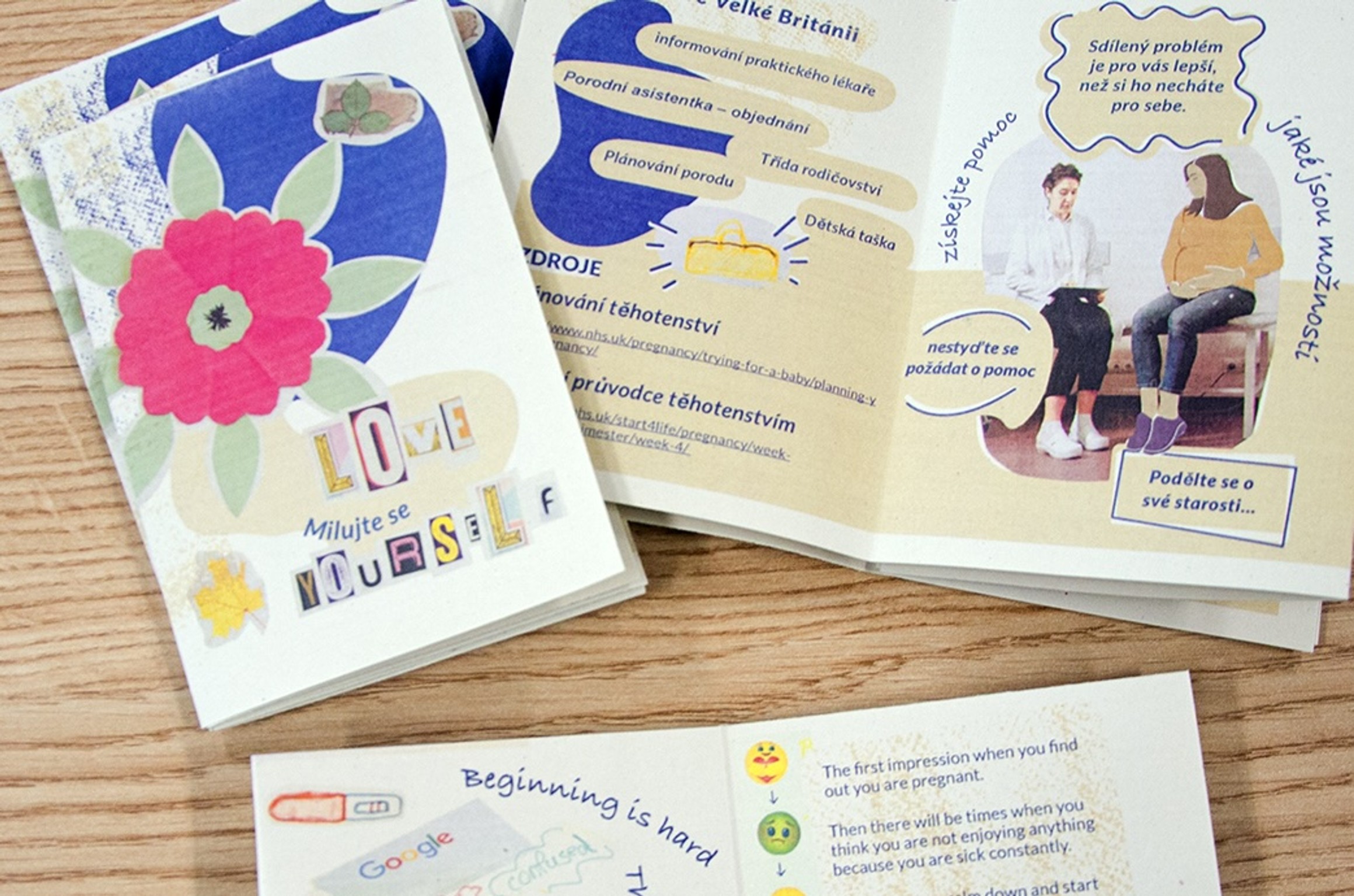 Figure: Details of the co-created zine.