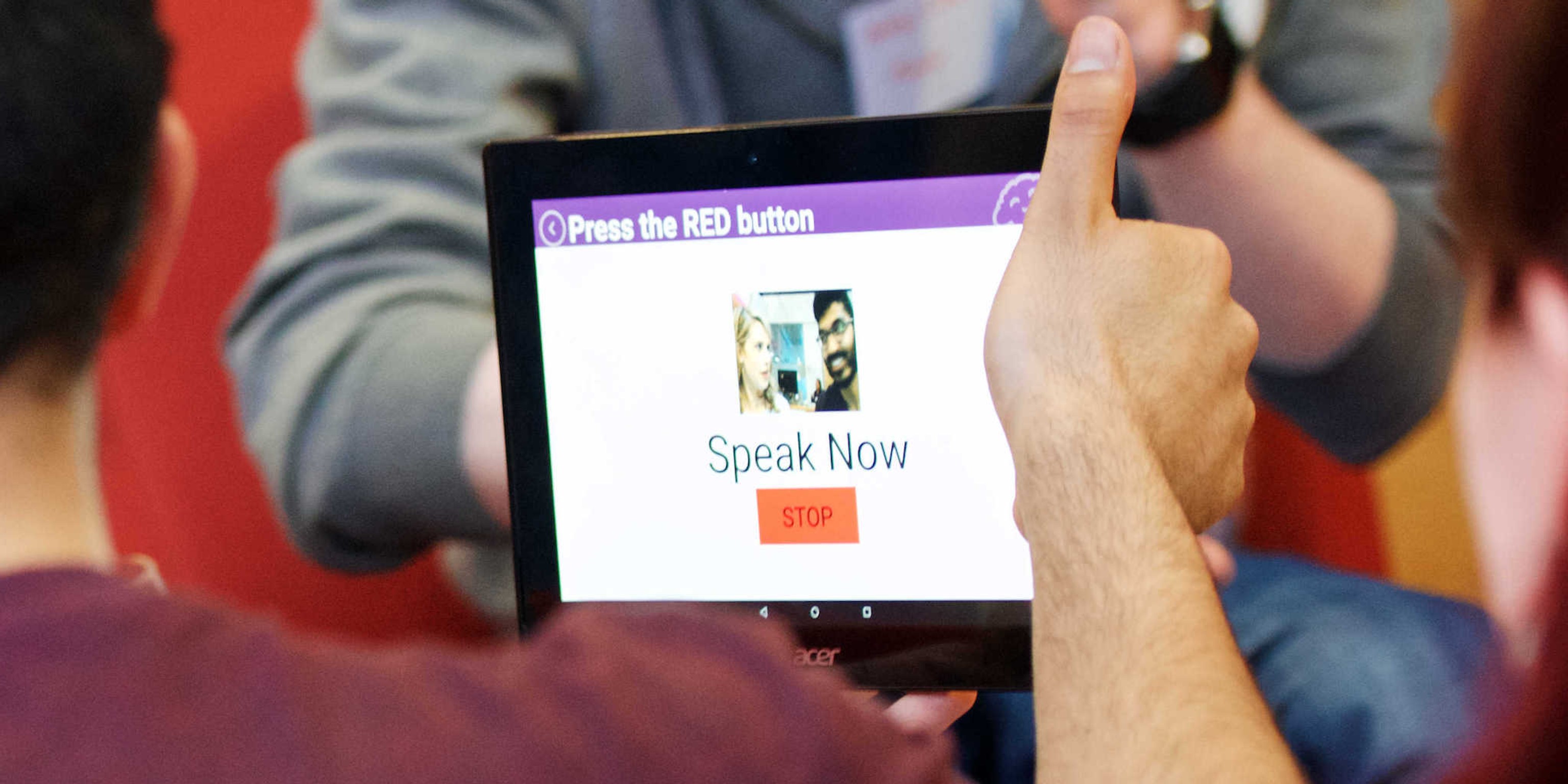 Engaging the NHS workforce in real time